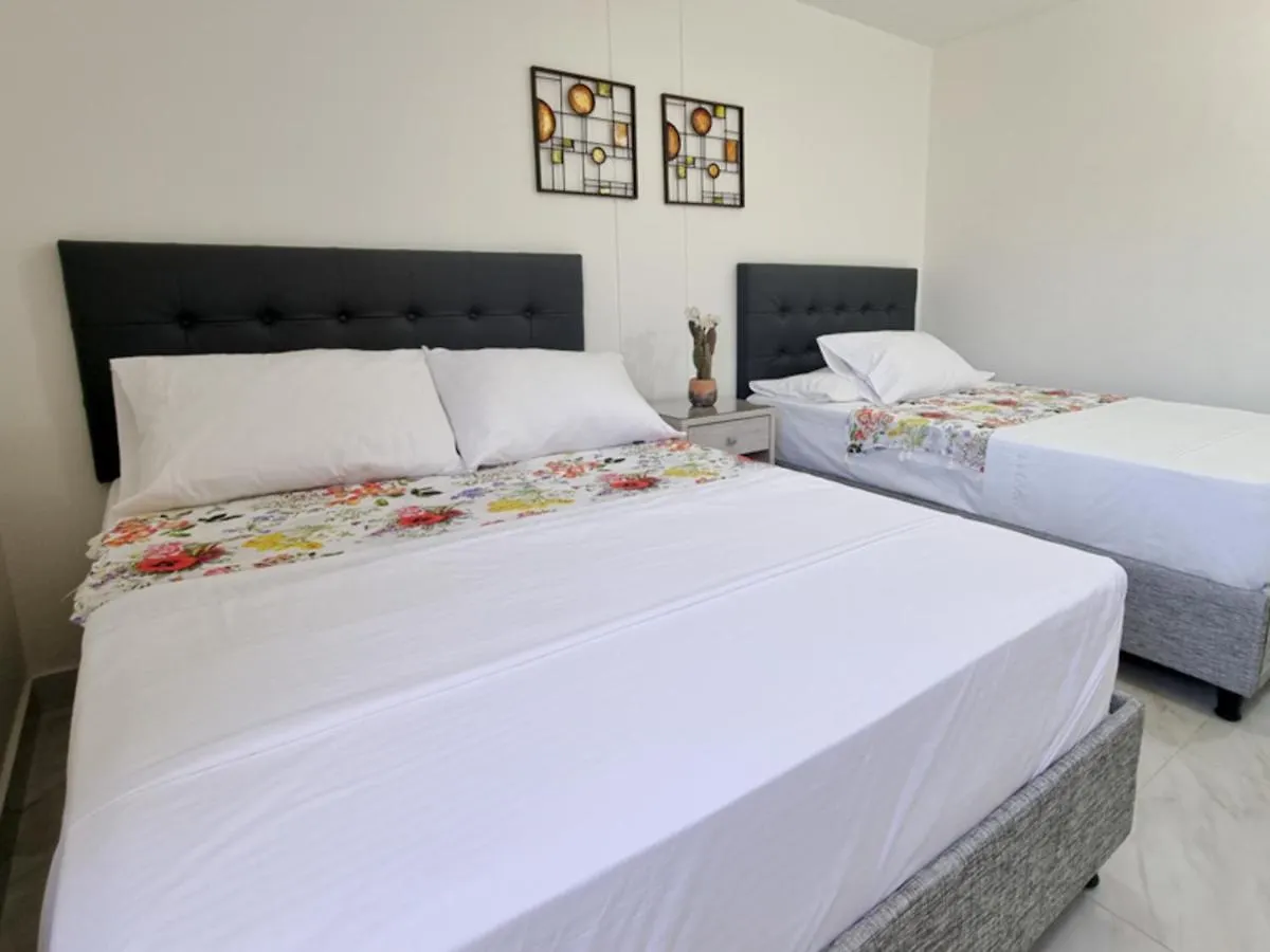 Apartamento Con Acceso Directo Al Mar Rodadero - By Bedviajes 산타마르타 0*,  콜롬비아