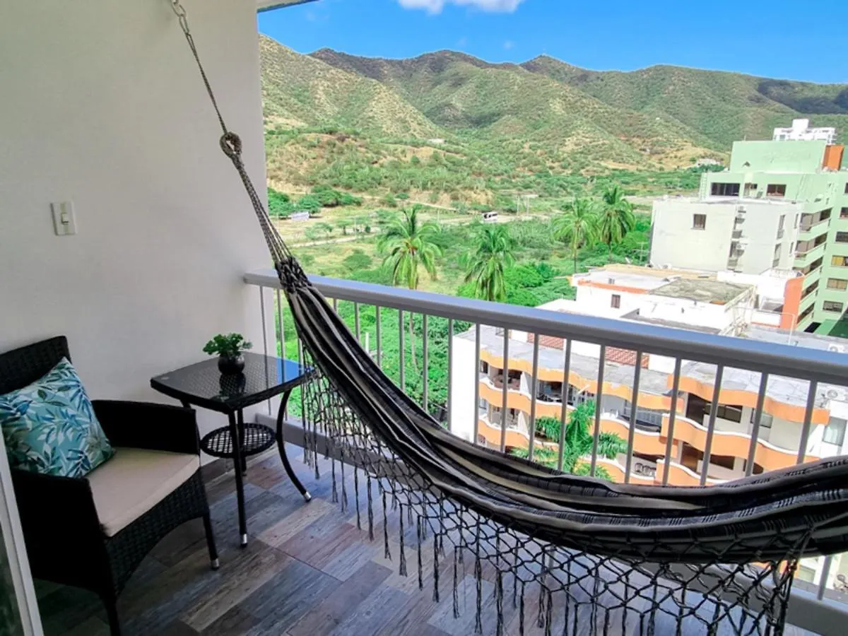 Apartamento Con Acceso Directo Al Mar Rodadero - By Bedviajes 산타마르타