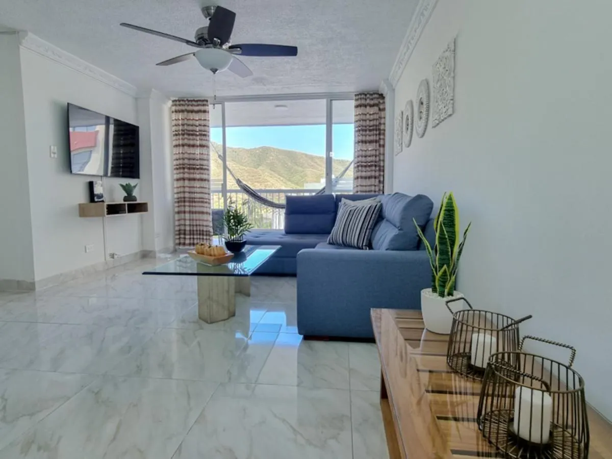 아파트 Apartamento Con Acceso Directo Al Mar Rodadero - By Bedviajes 산타마르타 콜롬비아
